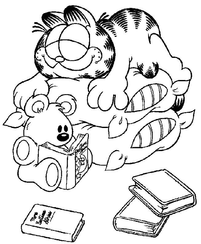 odie coloring pages frowning - photo #8
