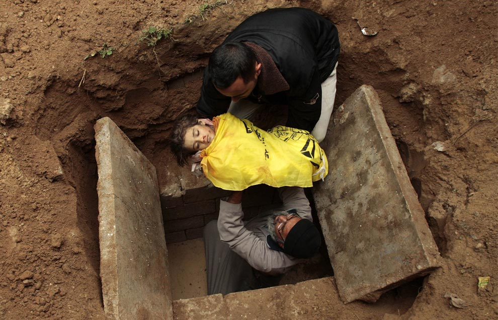 Gaza, criança morta