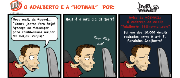 O Adalberto e a Hotmail