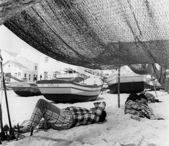 Sesta dos pescadores, Nazaré (R.Birkett, 1958)
