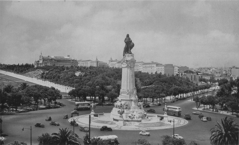 Marquês de Pombal, Lisboa, (A.Passaporte, c. 1953