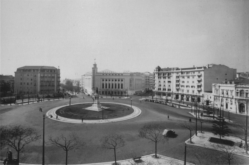Praça Duque de Saldanha, Lisboa (A.Passaporte, c. 1950)