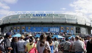 Imagem da renovada Rod Laver Arena, palco principal deste tornsio do Grand Slam