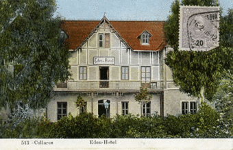 Hotel Eden em Colares 1909