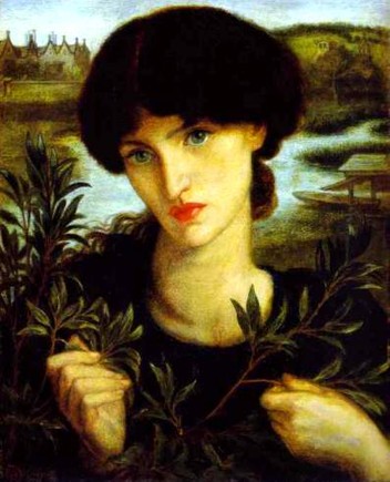 'Water willow' de Dante Gabriel Rossetti