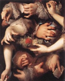 'Study of hands' de Nicolas de Largillière