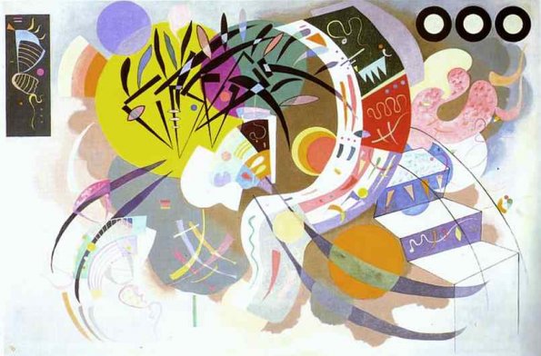 Curva dominante, de Kandinski (1913)